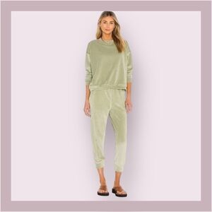 Mikoh Wasabi Fumi Velour Pant